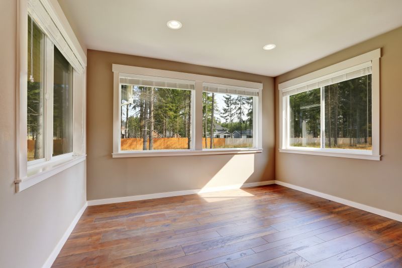 Double-Hung Windows in a Living Room